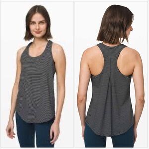 Lululemon Love Tank *Pleated
Hype Stripe Black White